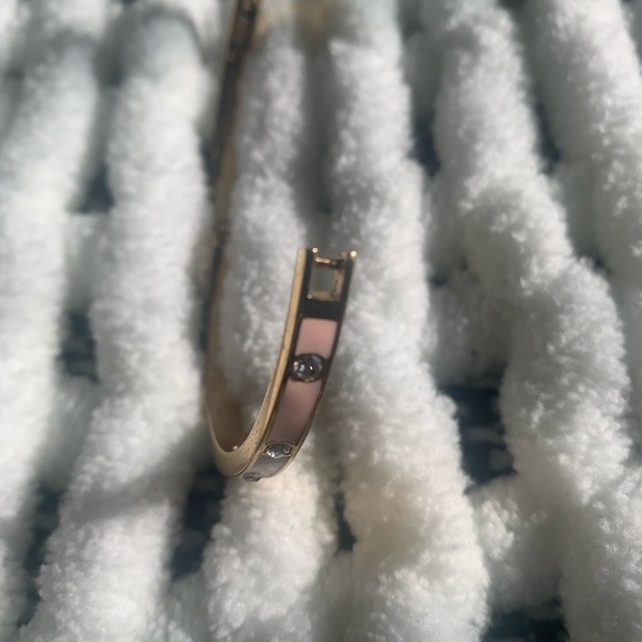 Kate Spade pink gold bangle sparkle - Picture 7 of 10